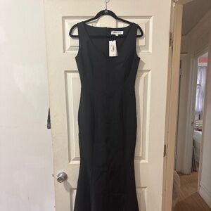 Black Mother of All Avery maxi sleeveless dress